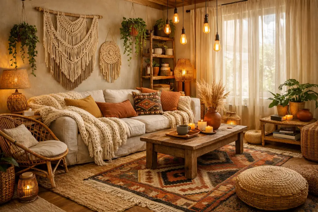 Start with an Earthy, Warm Color Palette