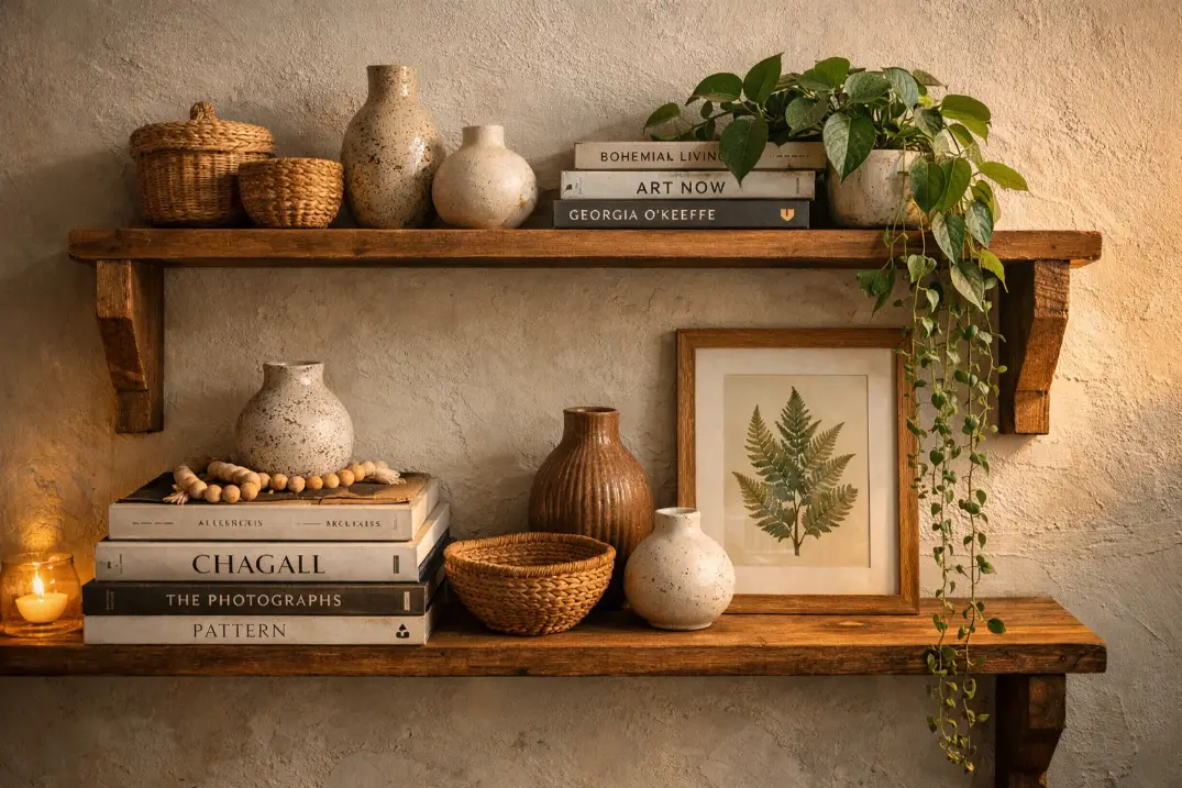 Use Open Shelving as a Display Opportunity