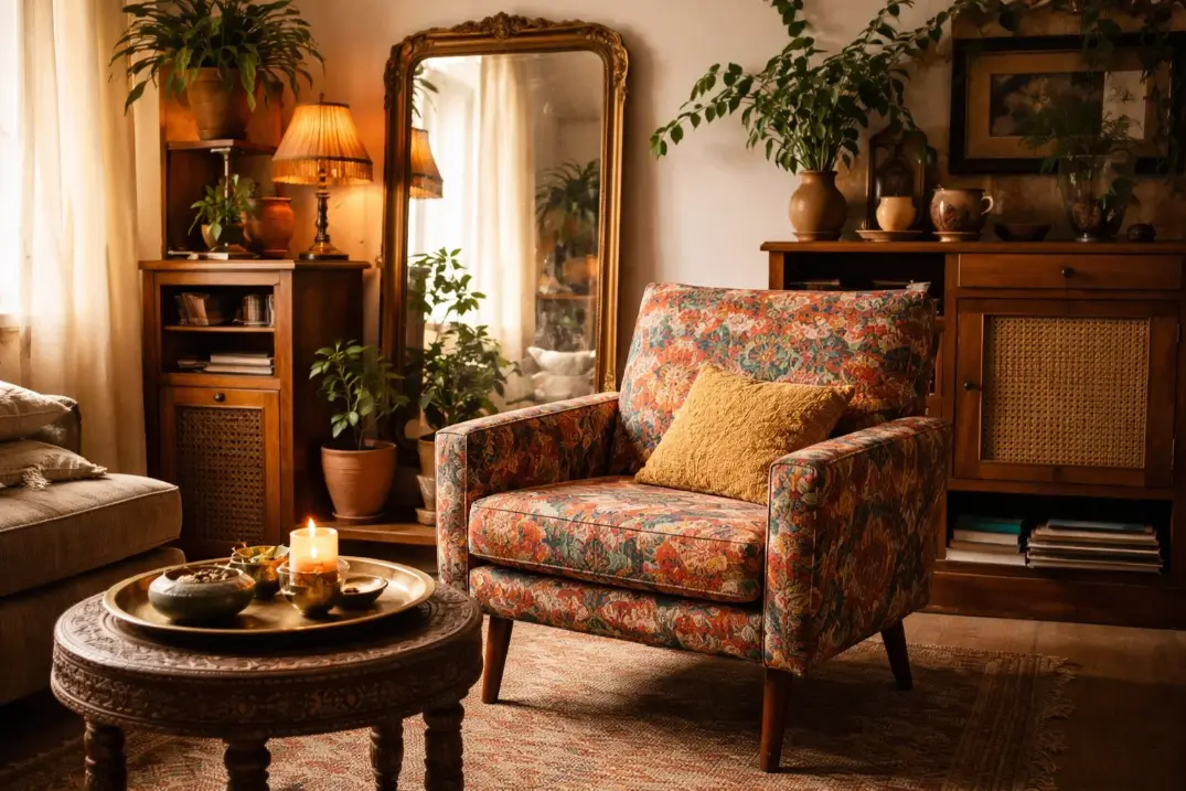 Incorporate Vintage and Thrifted Furniture