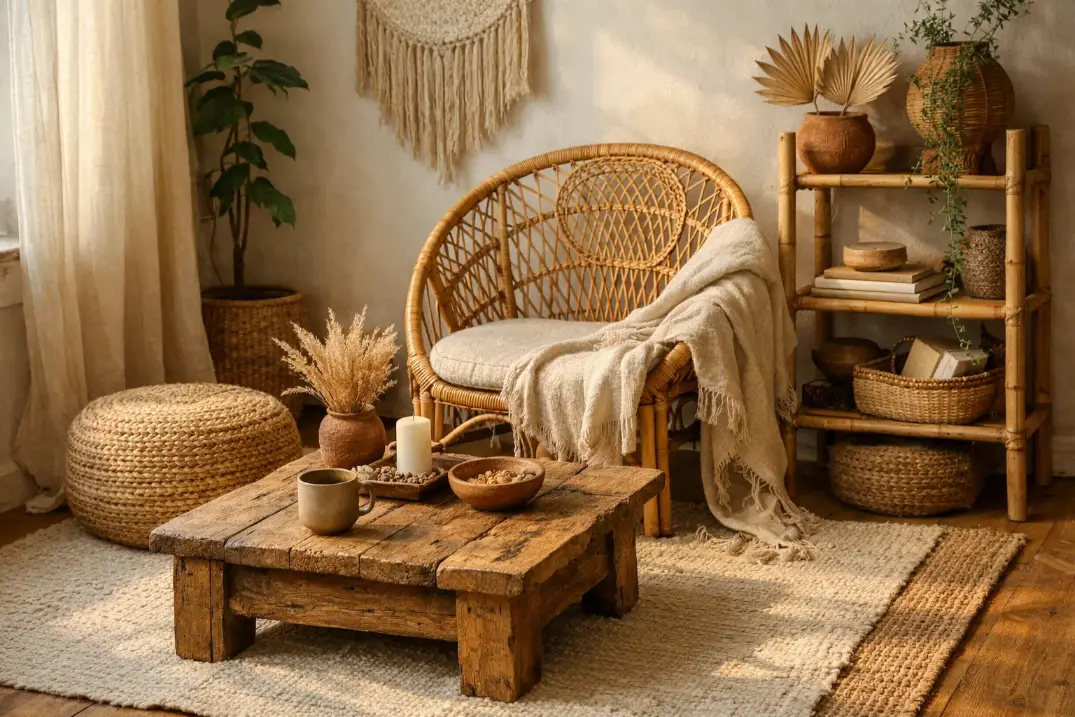 Embrace Natural Materials Throughout the Space
