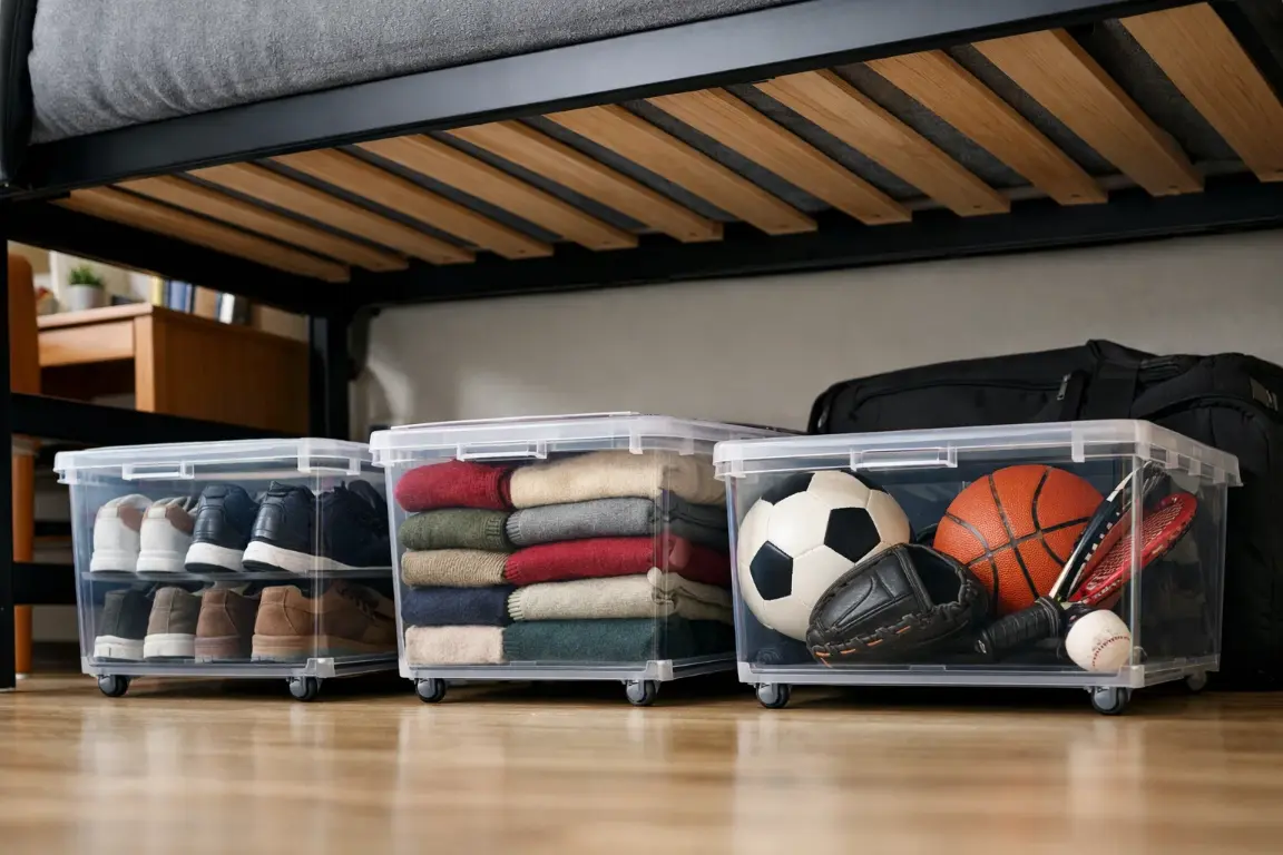 Use Under-Bed Storage Strategically