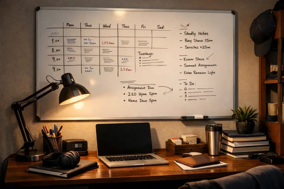 Keep a Whiteboard for Staying Organized