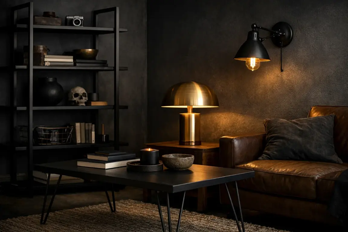 Use Metal Accents for Industrial Edge