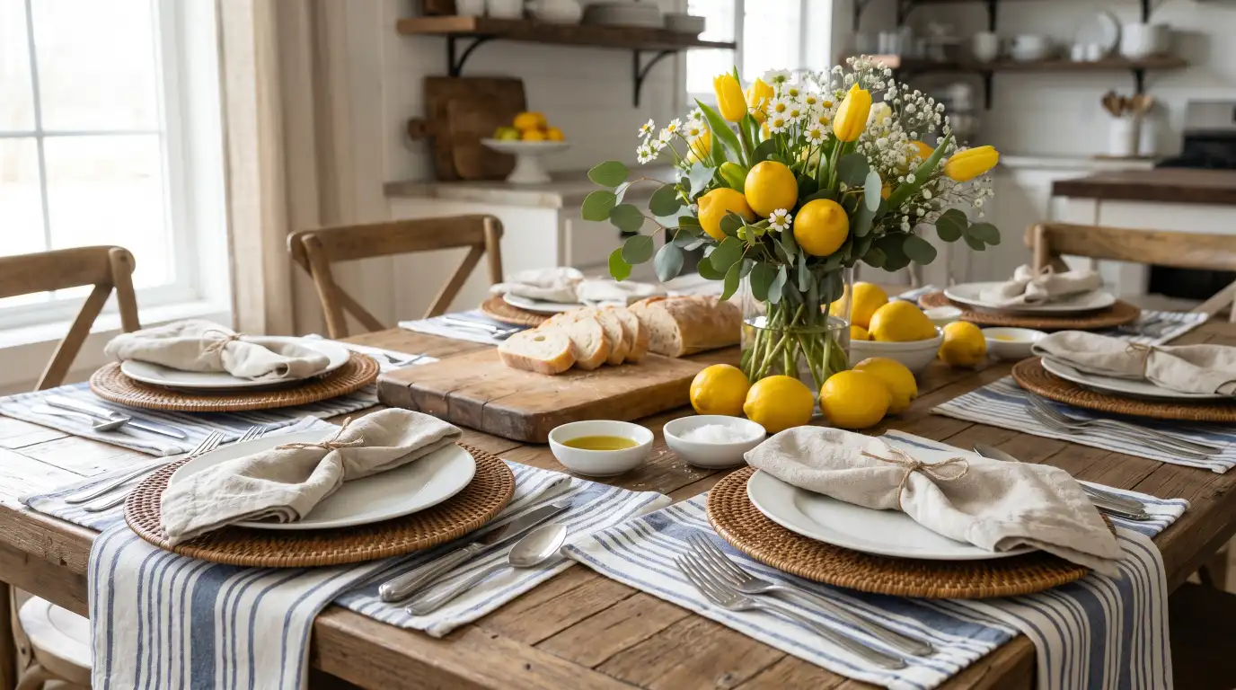 Embrace the Farmhouse Spring Table Aesthetic
