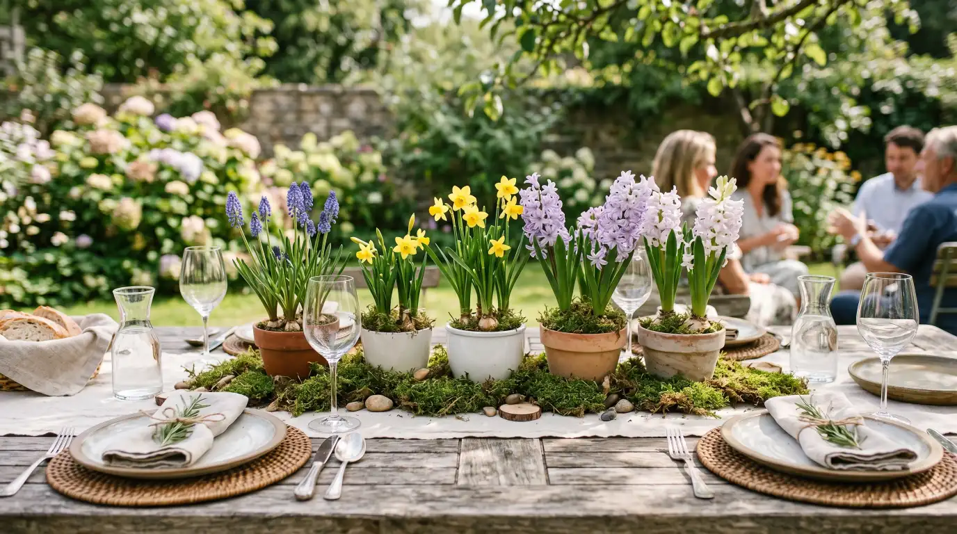 Use Potted Bulbs Instead of Cut Flowers