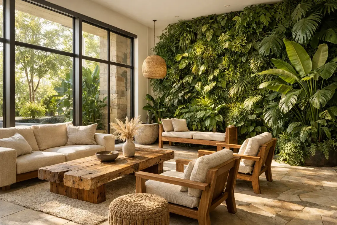 Biophilic Design and Indoor Greenery