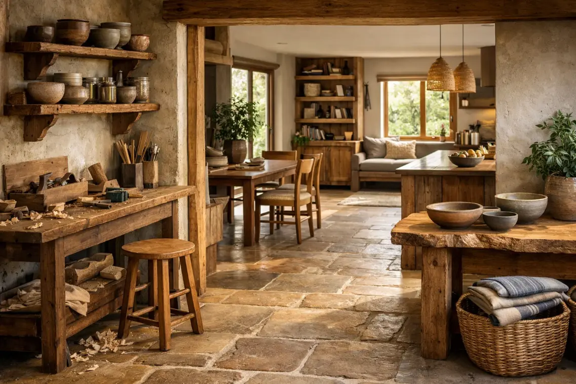 Zoned Built-In Storage and Display