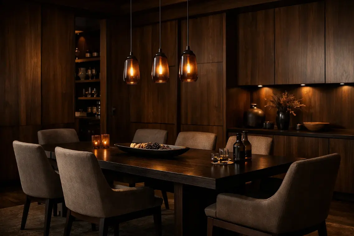 Dark and Brunette Wood Tones