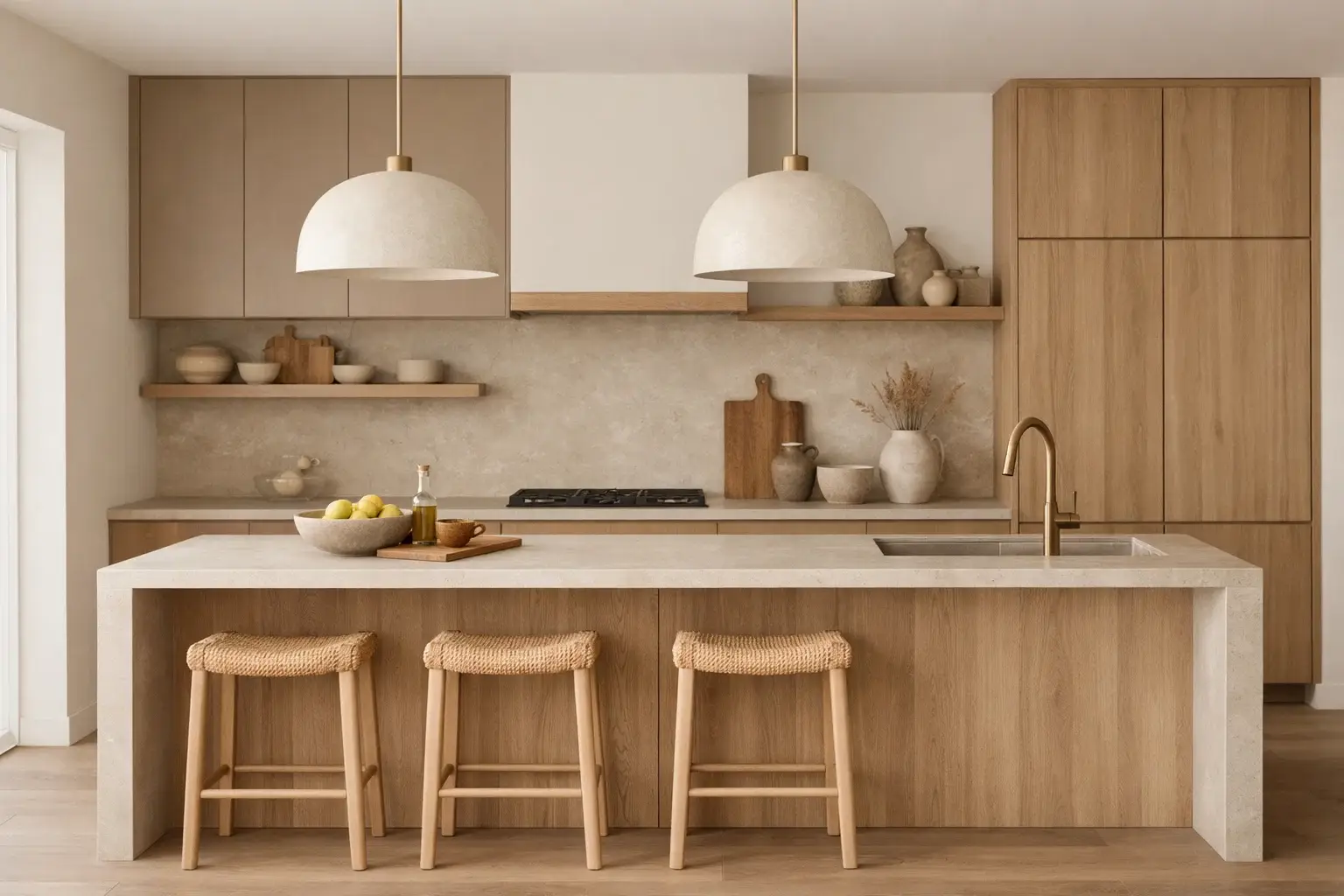 Warm Minimalism Takes Center Stage