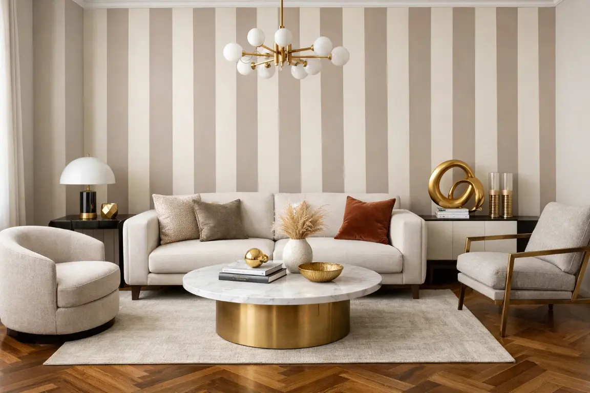 Stripe Accent Walls