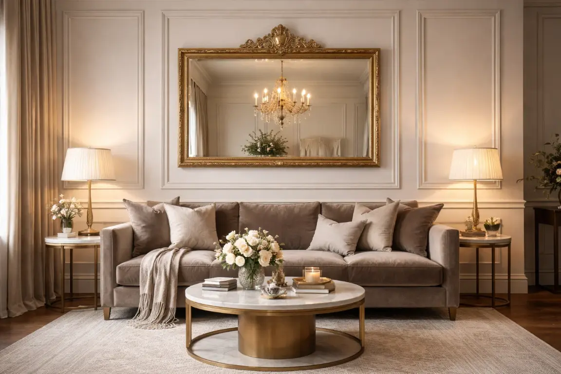 Panel Molding With Mirrors