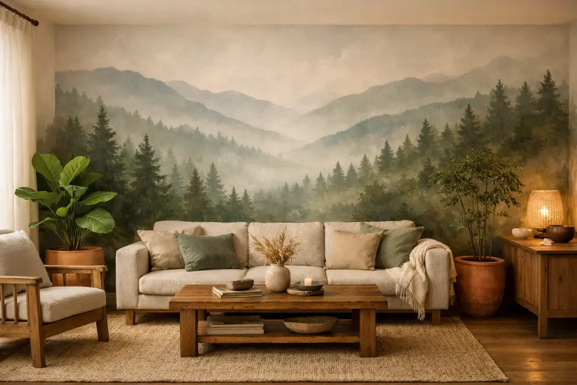 Nature-Inspired Murals