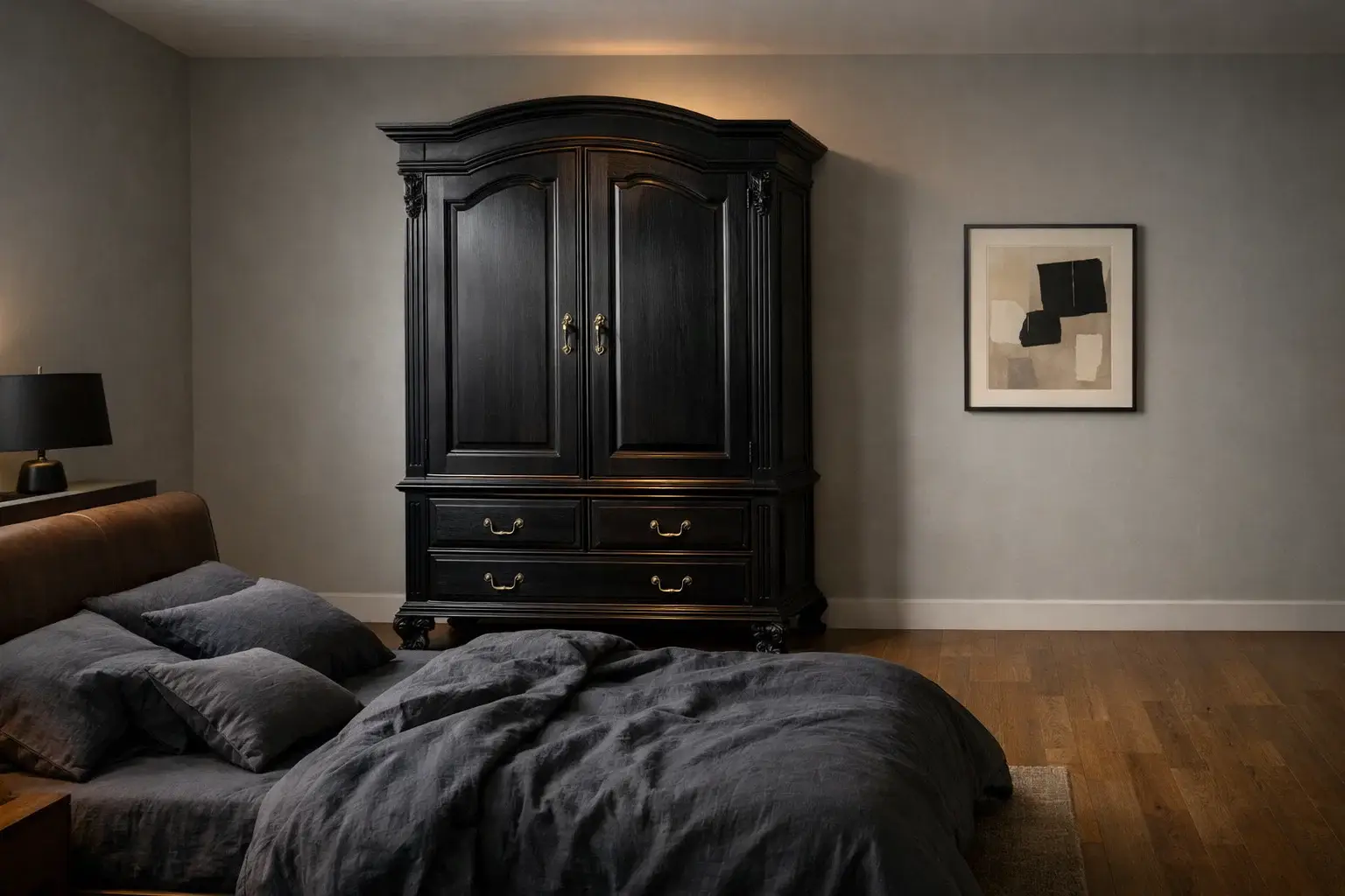 Add a Statement Freestanding Wardrobe