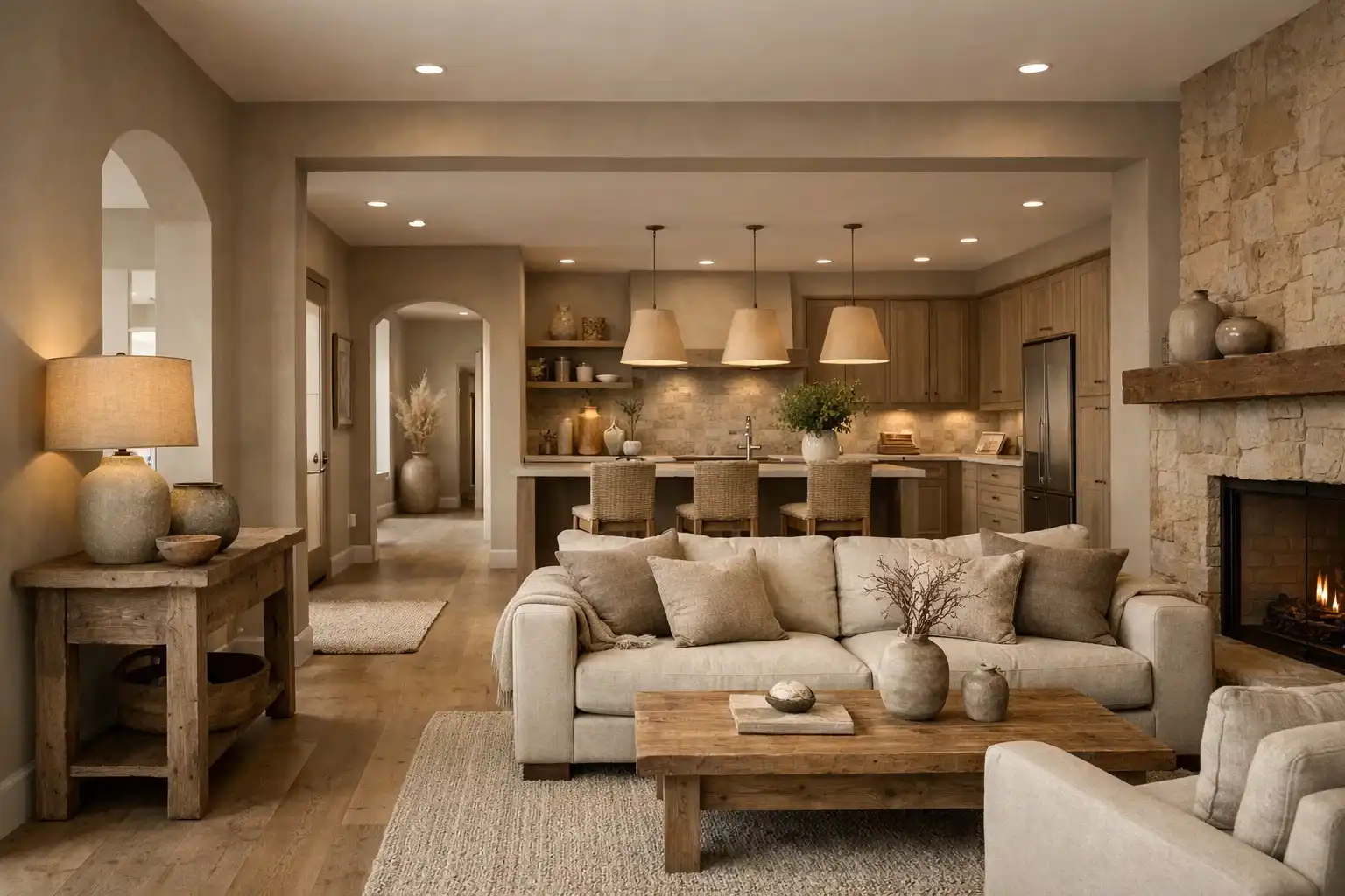 Mushroom Neutrals Across the Whole Home
