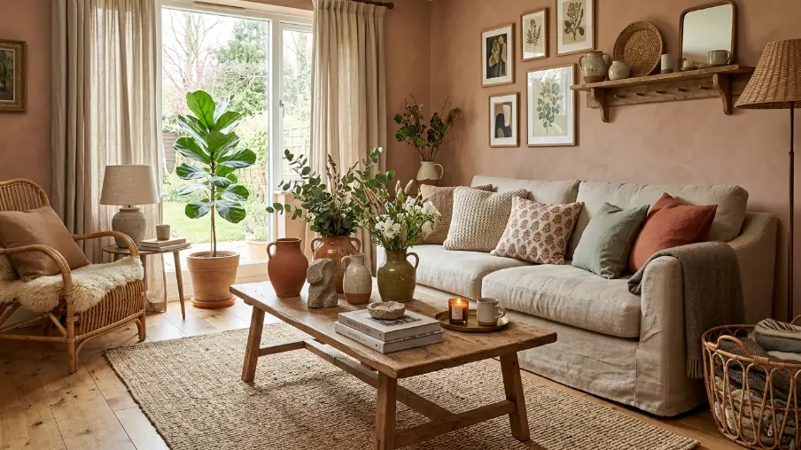 Layer Natural Textures Throughout Your Home