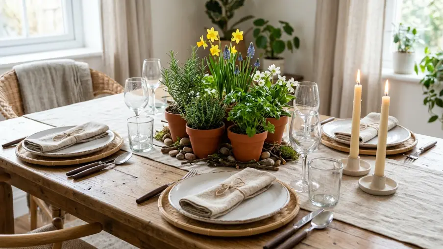 Embrace Sustainable Spring Table Decor