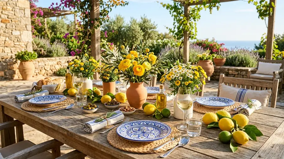 Create a Mediterranean-Inspired Citrus Tablescape
