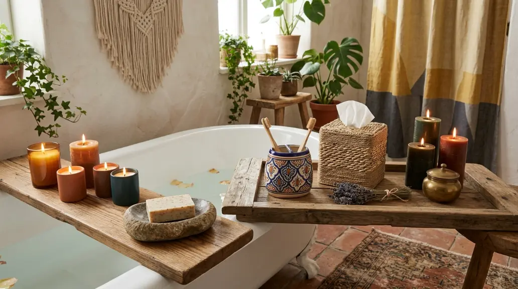 Style with Candles and Earthy Accessories