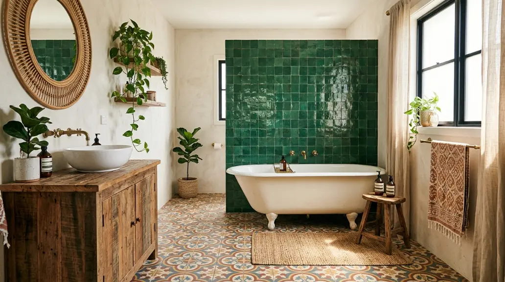 Choose Patterned Tiles for Visual Drama