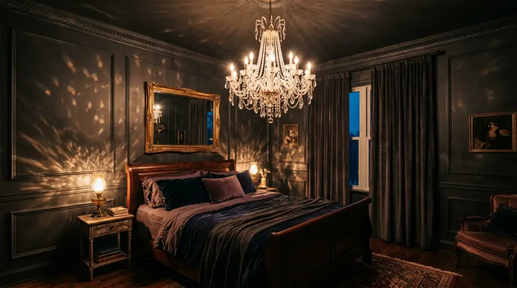 Install a Crystal Chandelier or Sculptural Pendant