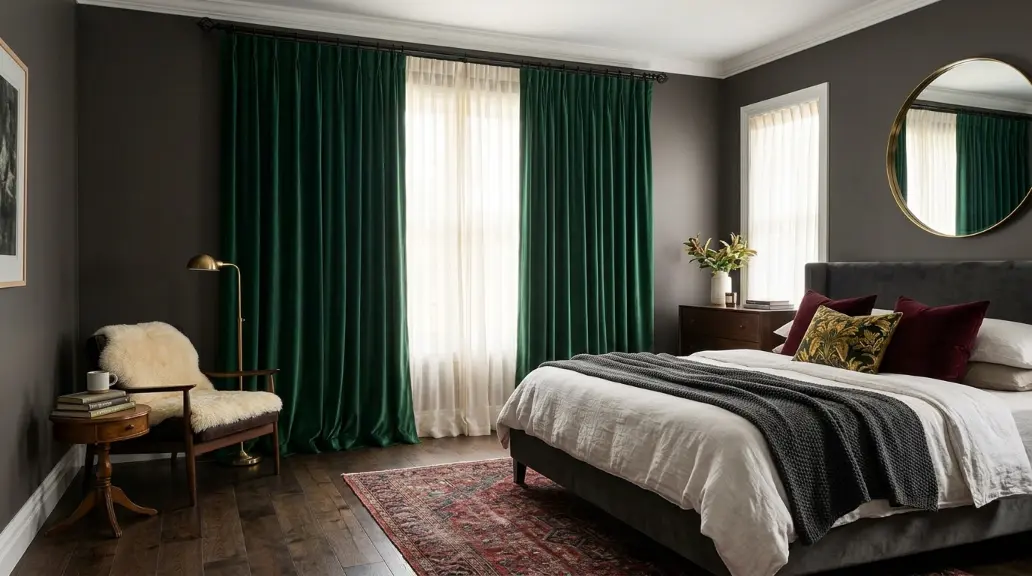 Install Floor-to-Ceiling Curtains