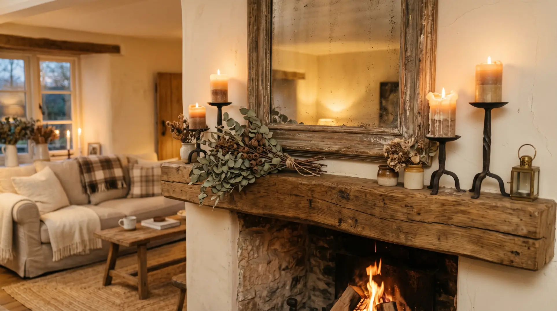 Mix Matte Black with Natural Wood for a Modern Rustic Look