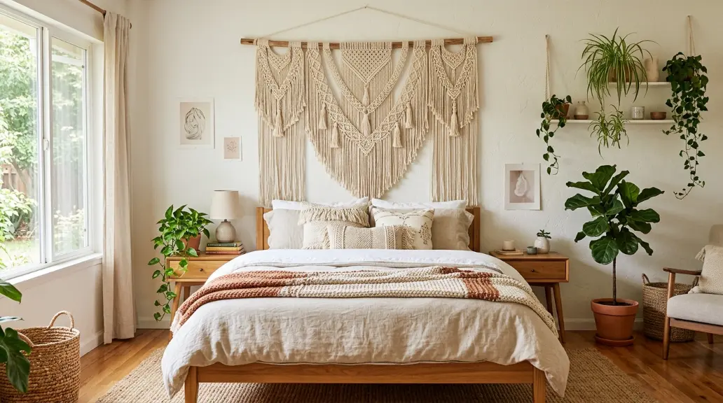 Use a Macrame Headboard