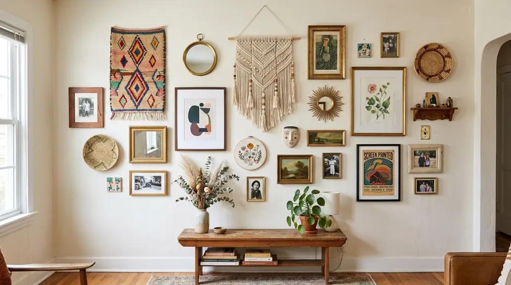 Create a Gallery Wall with Mixed Media