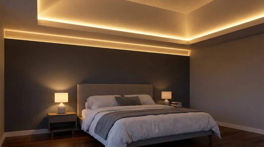 Cove Lighting Along the Ceiling