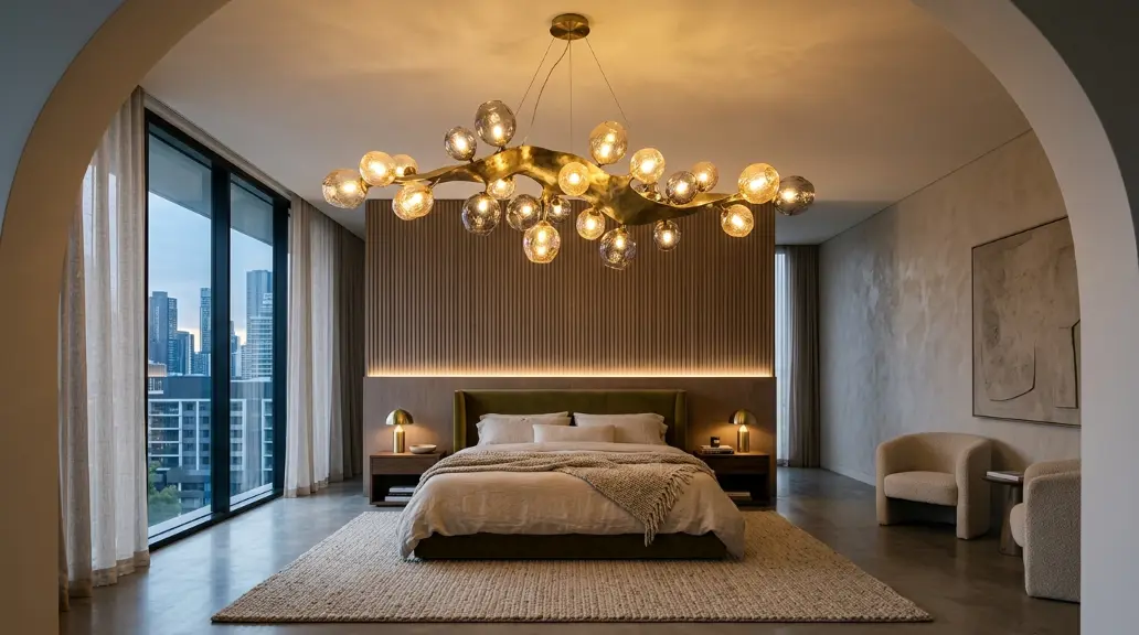 A Statement Chandelier