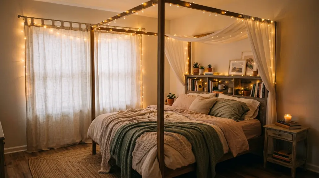 String Lights for a Relaxed Aesthetic