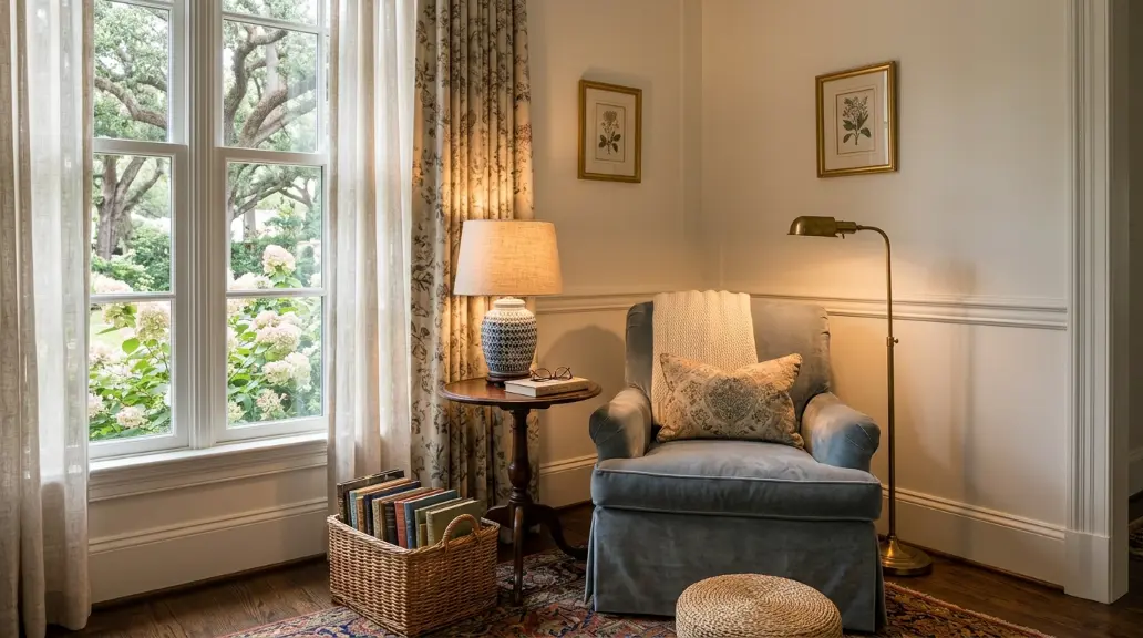 Create a Cozy Reading Nook or Sitting Corner