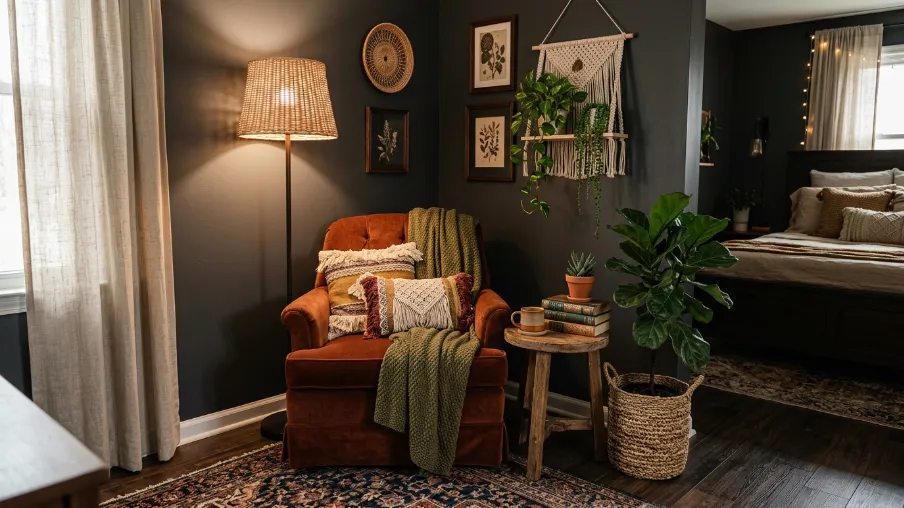 Build a Cozy Reading Nook in the Corner