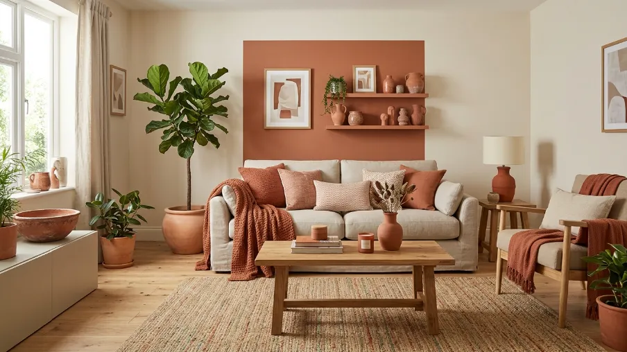 Style with Terracotta Accents Throughout