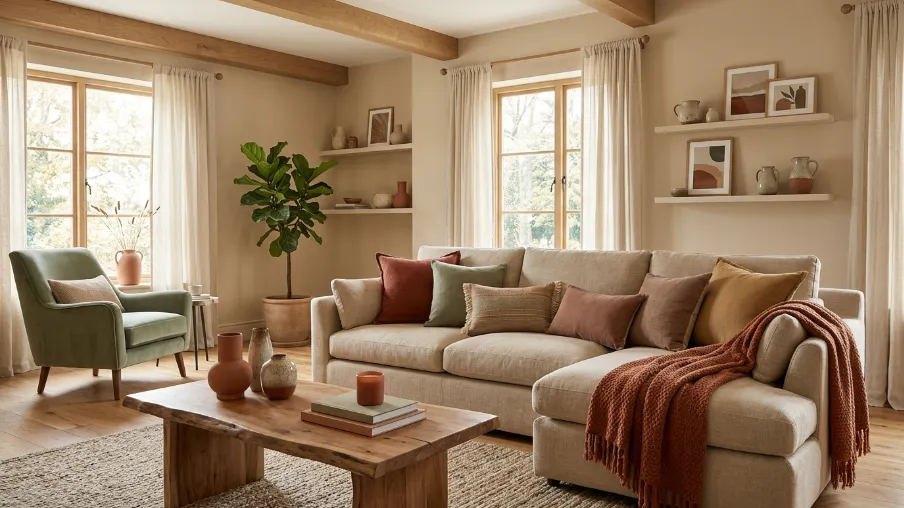 Build Your Color Palette Around Warm Earth Tones