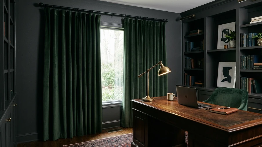 Use Blackout or Heavy Curtains