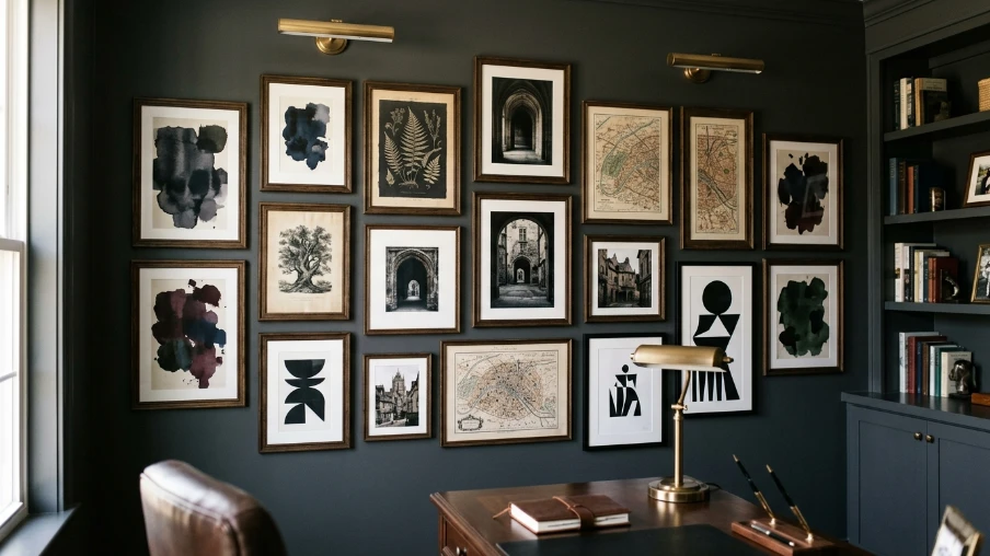 Create a Moody Gallery Wall