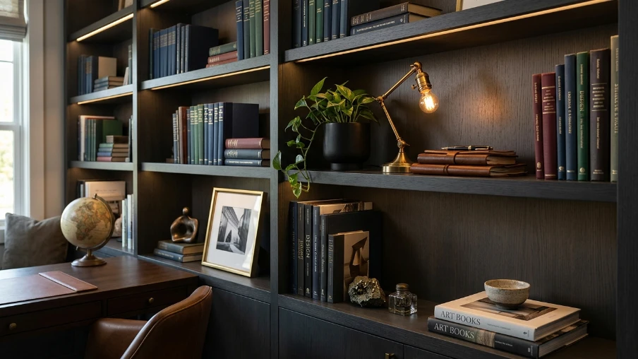 Style Your Bookshelves with Intention