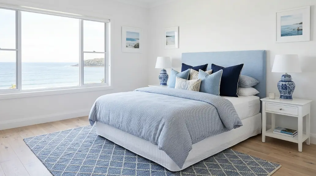 Blue and White Bedroom: A Timeless Pairing