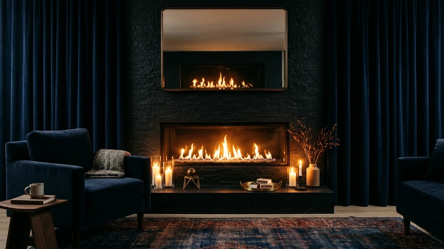 Style Around a Cozy Fireplace