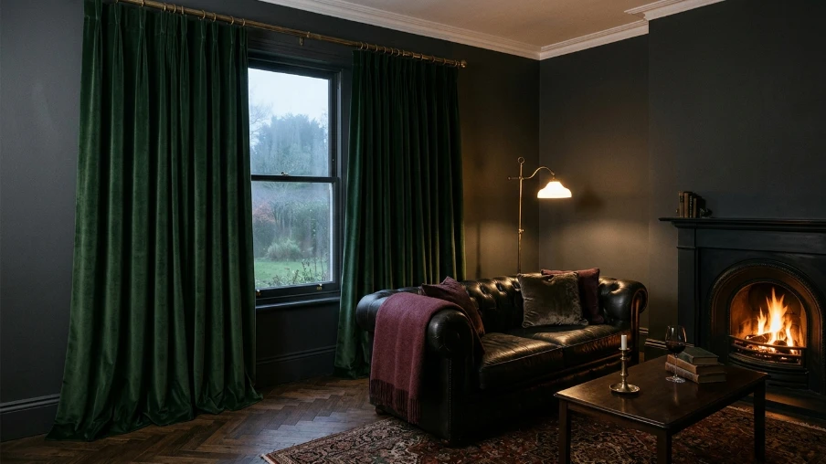Use Heavy Curtains from Ceiling to Floor