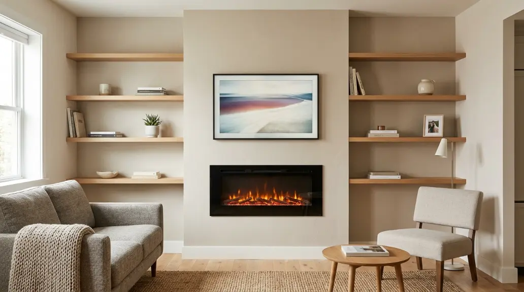 Fireplace Wall Ideas for Small Spaces