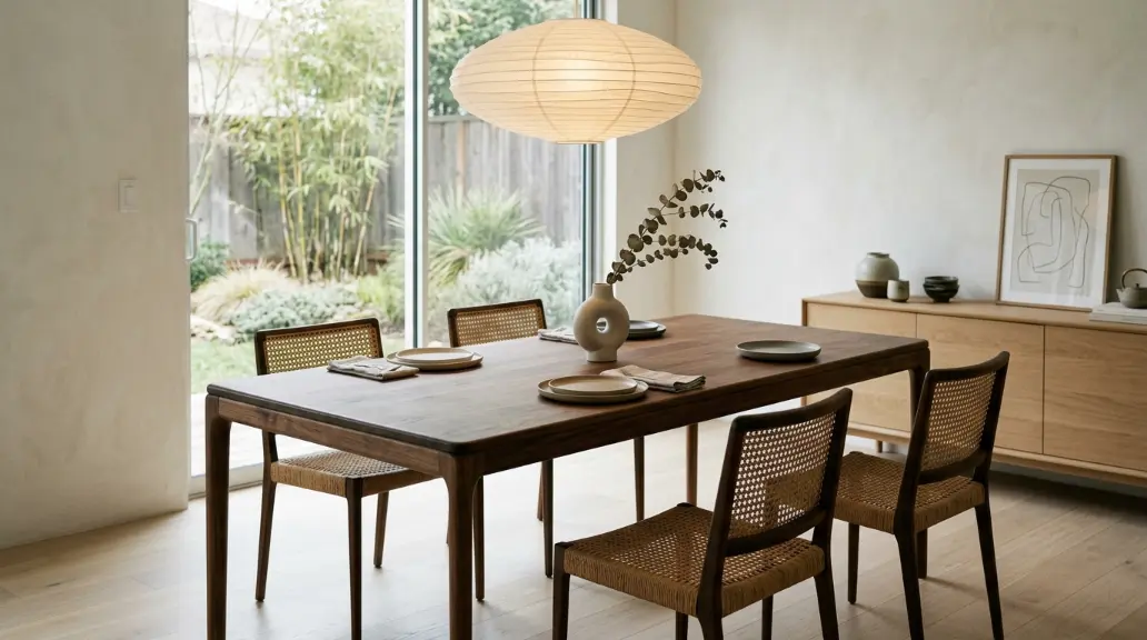 Start With a Natural Wood Dining Table