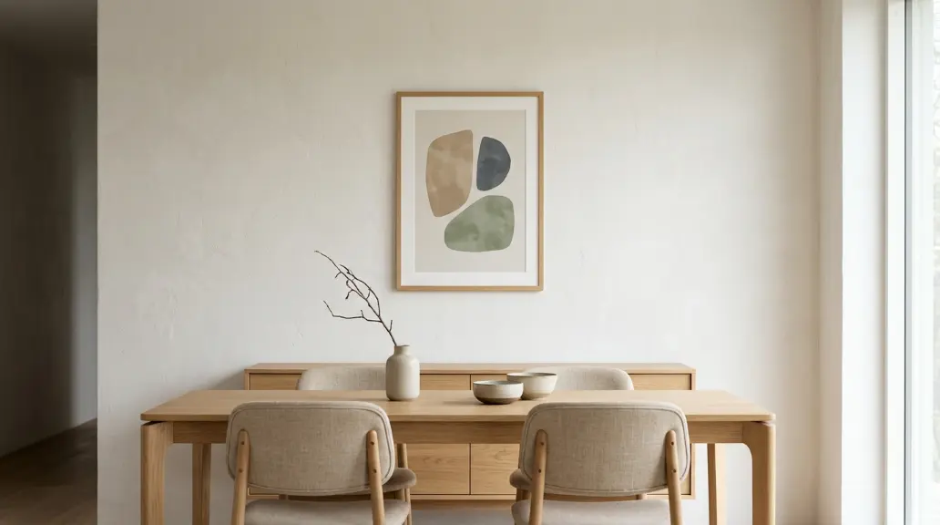 Keep the Table Decor Minimal But Intentional