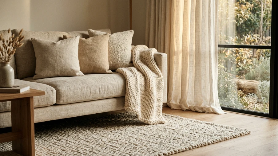 Prioritize Natural Linen and Organic Textiles