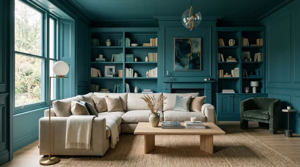 Incorporate Color Drenching for an Immersive Effect
