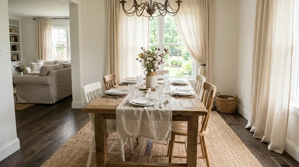 Bring In Texture Through Rugs and Linen
