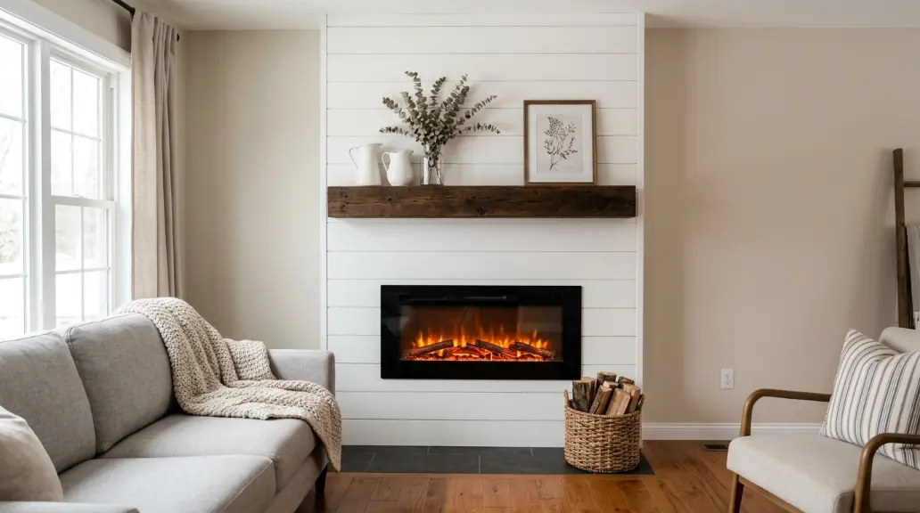 Modern Farmhouse Electric Fireplace