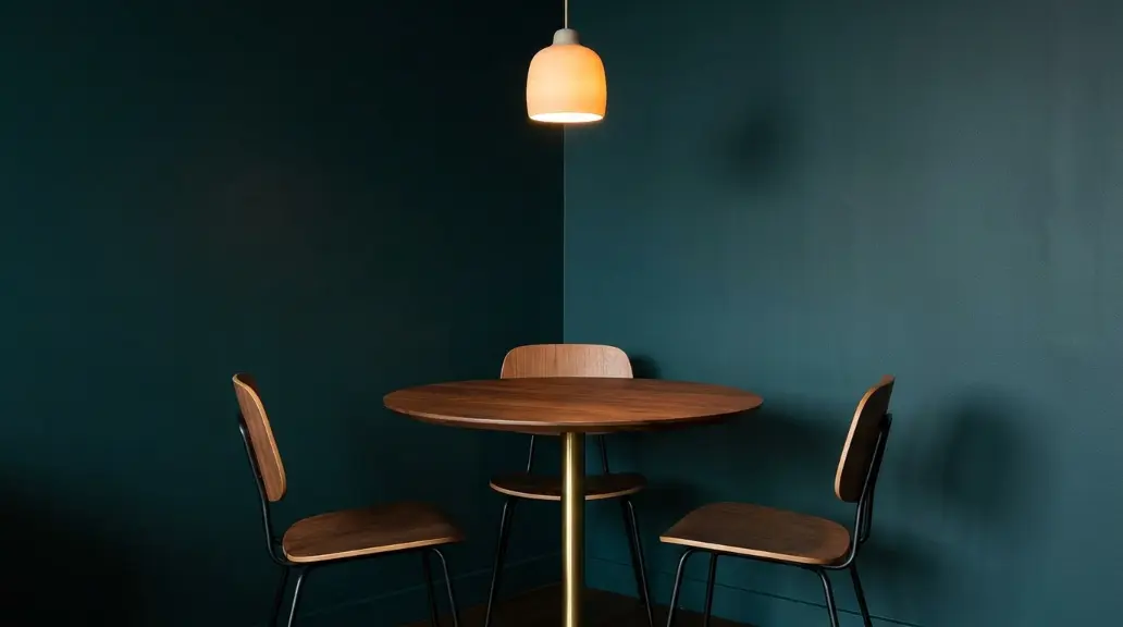 Design a Small Moody Dining Room Without Fear