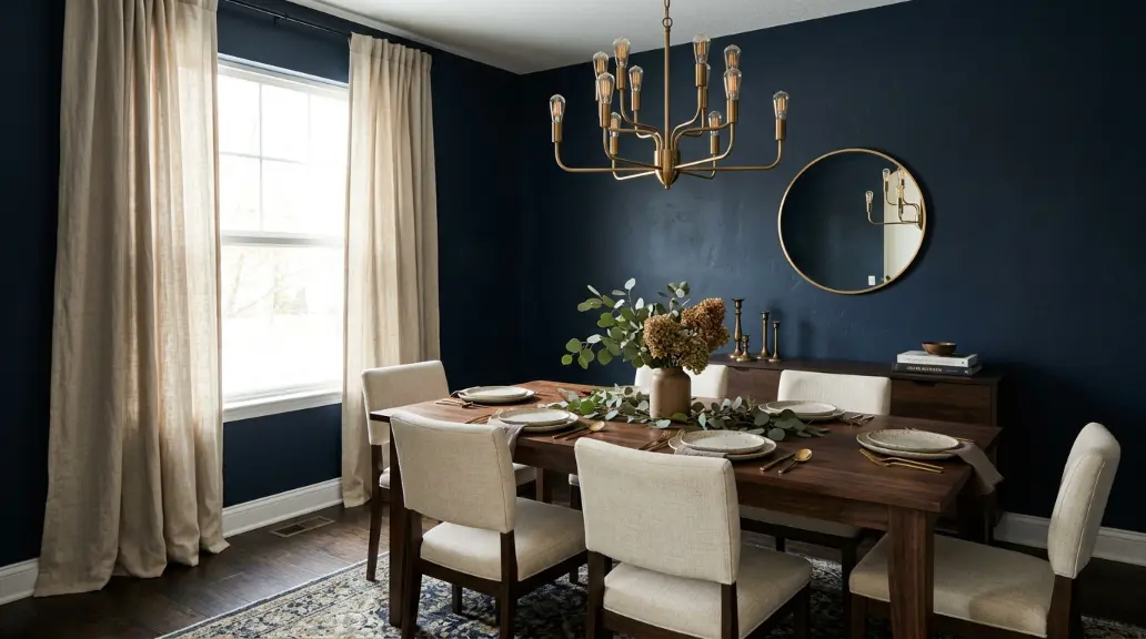 Use Navy Blue for Elegant Moody Interiors